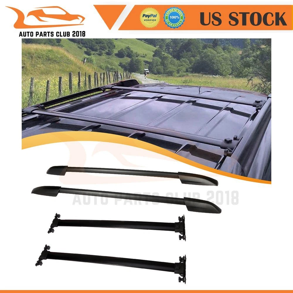 Roof Top Rack Cross Bar & Side Rail Set for Toyota Highlander (2008–2013)