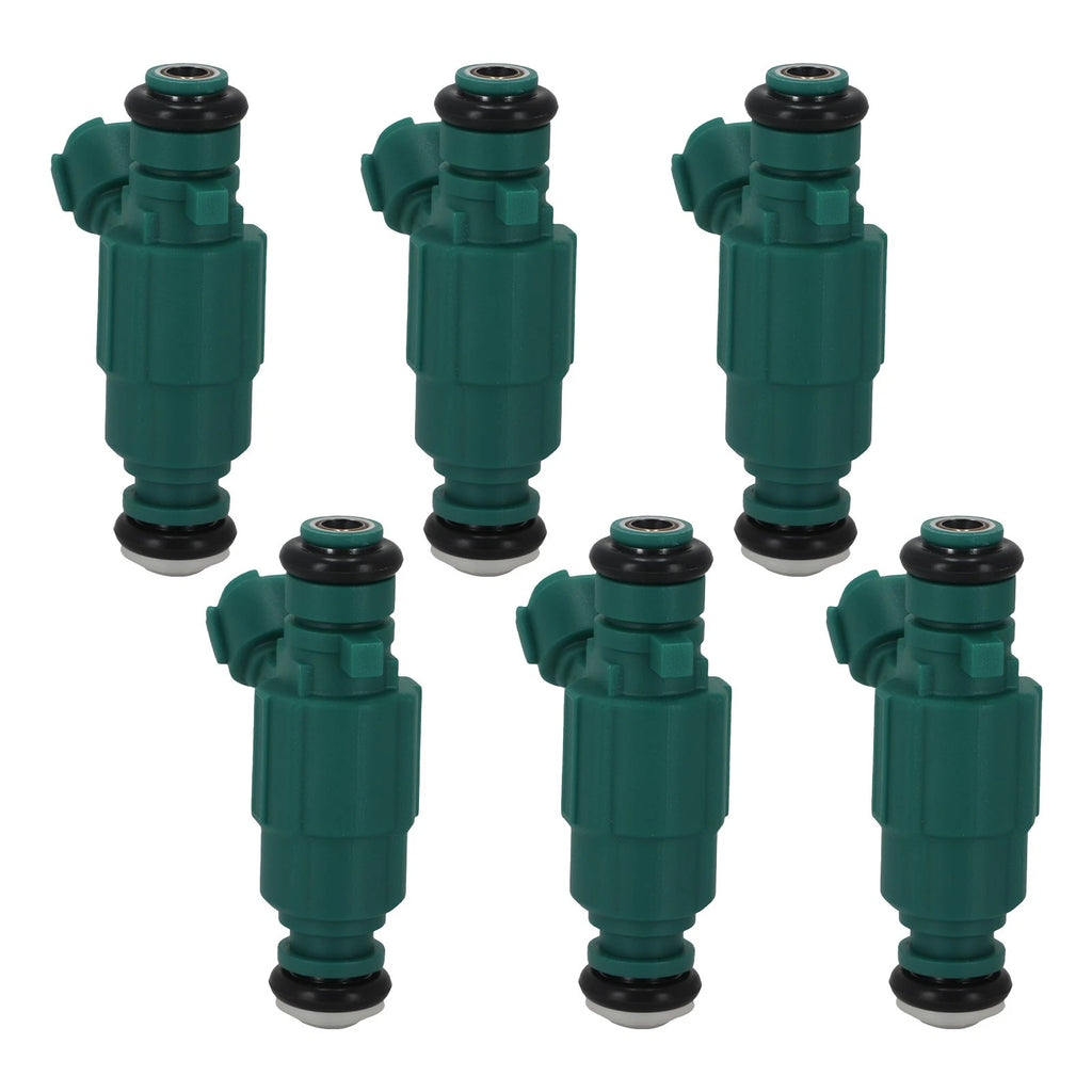 Fuel Injector Kit 6X for Hyundai Tiburon, Santa Fe 2.7L V6 (2005–2008)