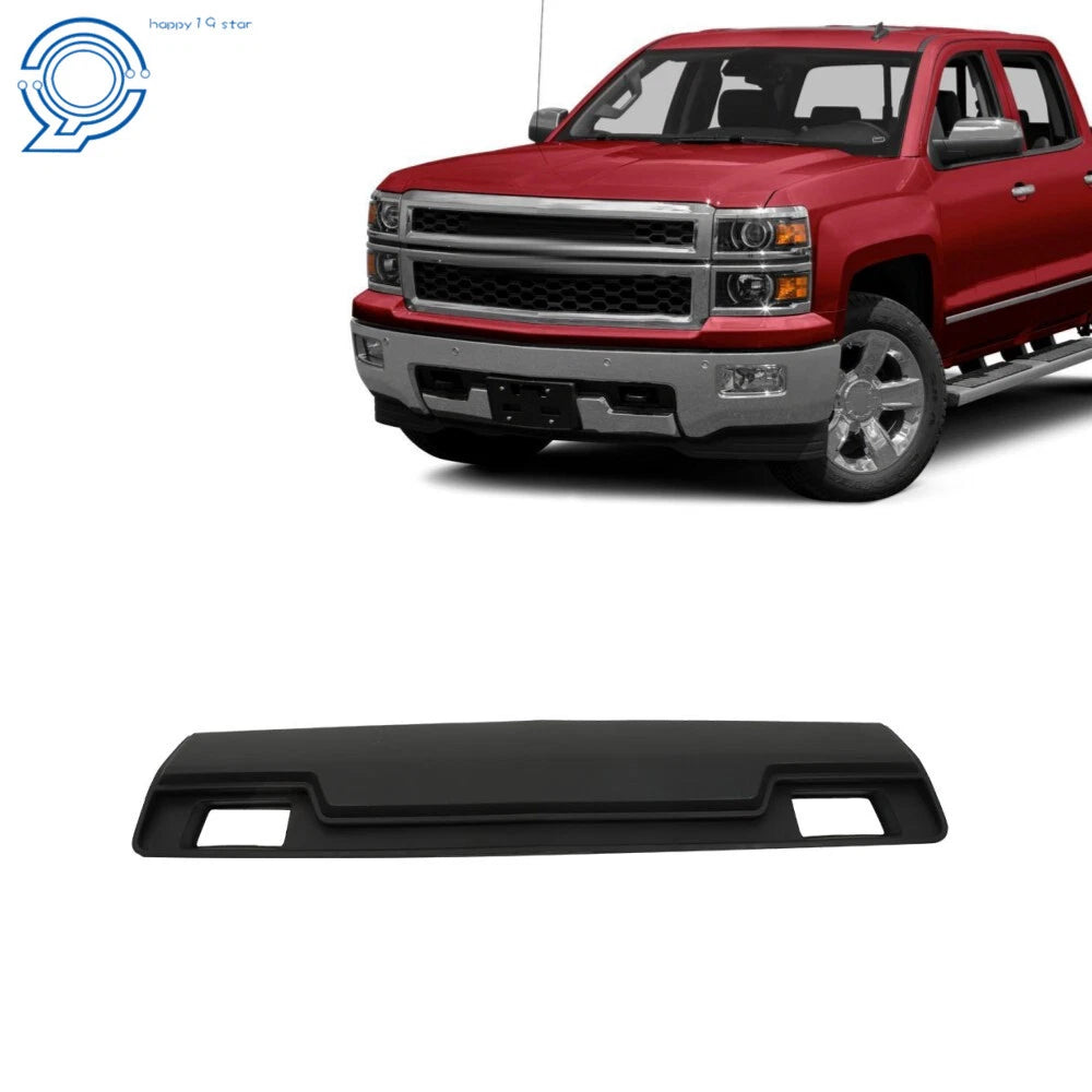 Front Bumper Filler Panel for Chevy Silverado 1500 (2014–2015) Black