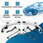8x Lower Control Arms w/Ball Joints for Nissan Altima (2007–2012)