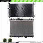 Radiator and A/C Condenser for Nissan Versa (2007–2012)