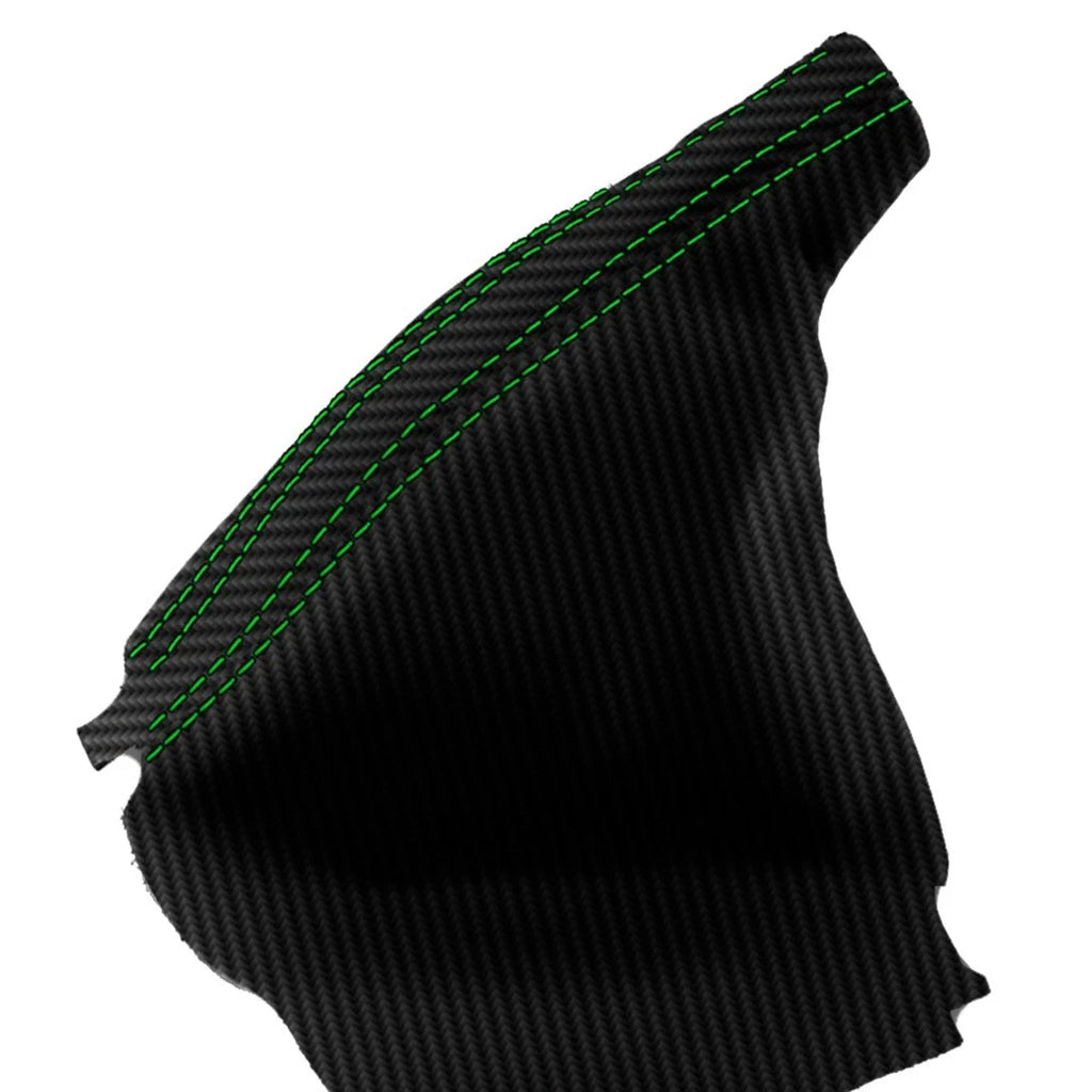 E Brake Boot Cover for Subaru Impreza WRX STI (2008–2016) Green Stitch
