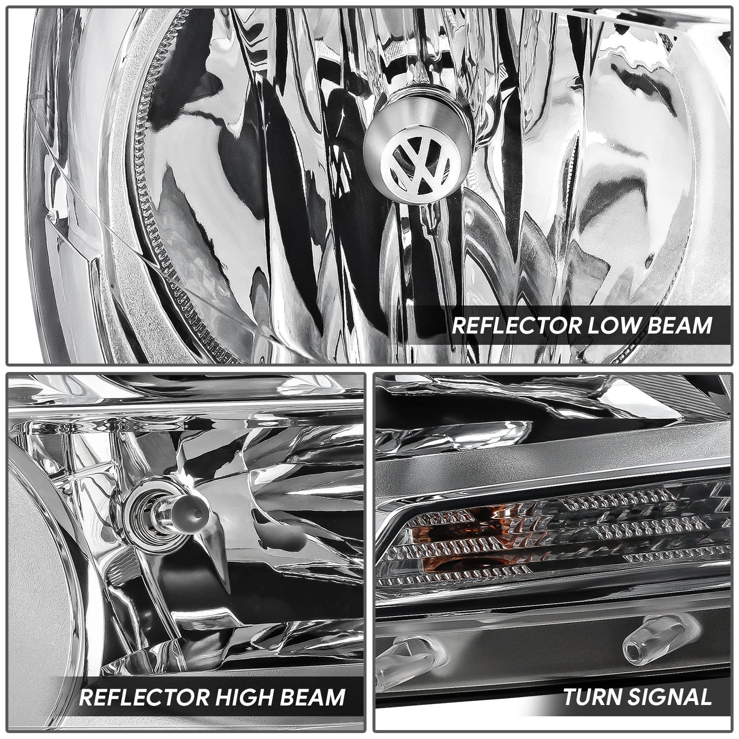 OE Style Replacement Headlight Lamp for VW Tiguan (2009–2011) Right Side