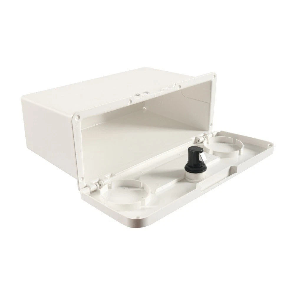 Lockable ABS Boat Storage Box with Cup Holders for Boats and Yachts