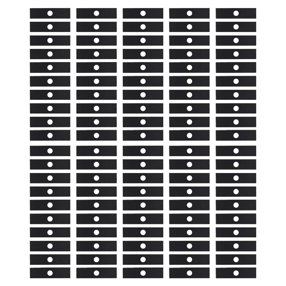 Set of 100 Gas Stick Edger Blades 1 Hole 8" x 2" 40-139