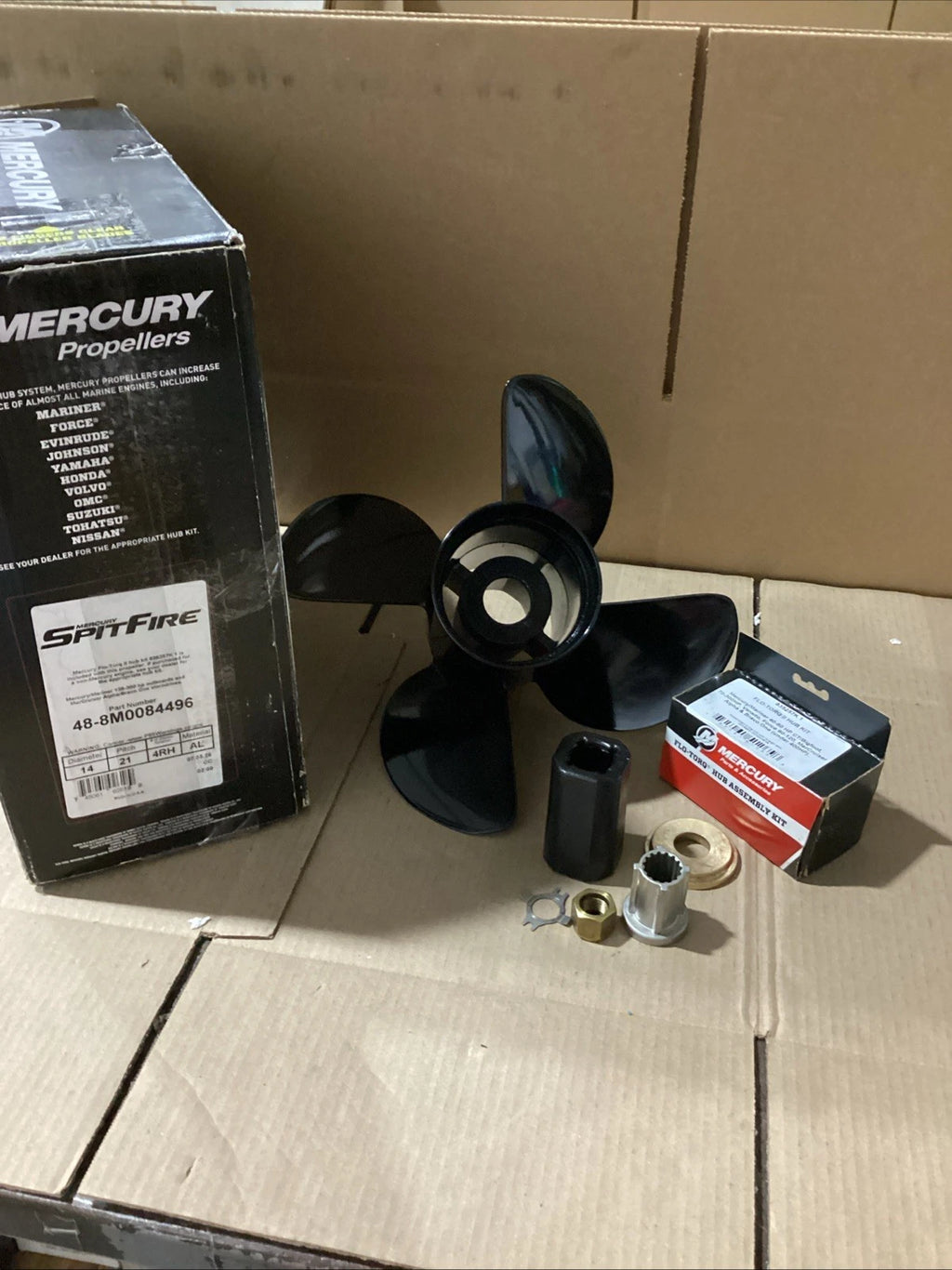 Spitfire 14x21P Propeller for Mercury (48-8M0084496)