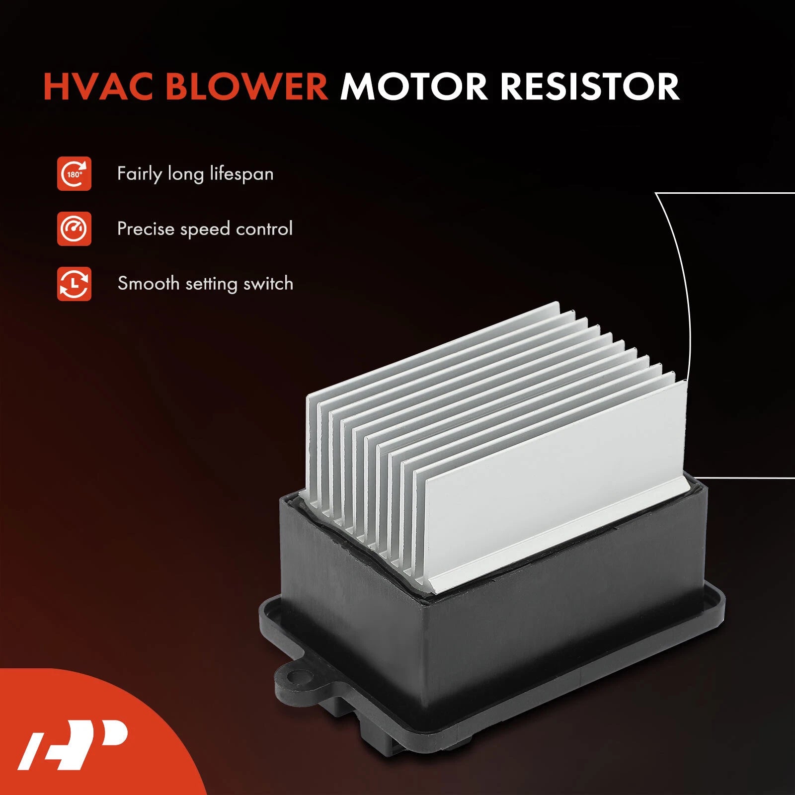 HVAC Blower Motor Resistor for Jeep Renegade (2015–2023) Fiat 500X (2016–2022)