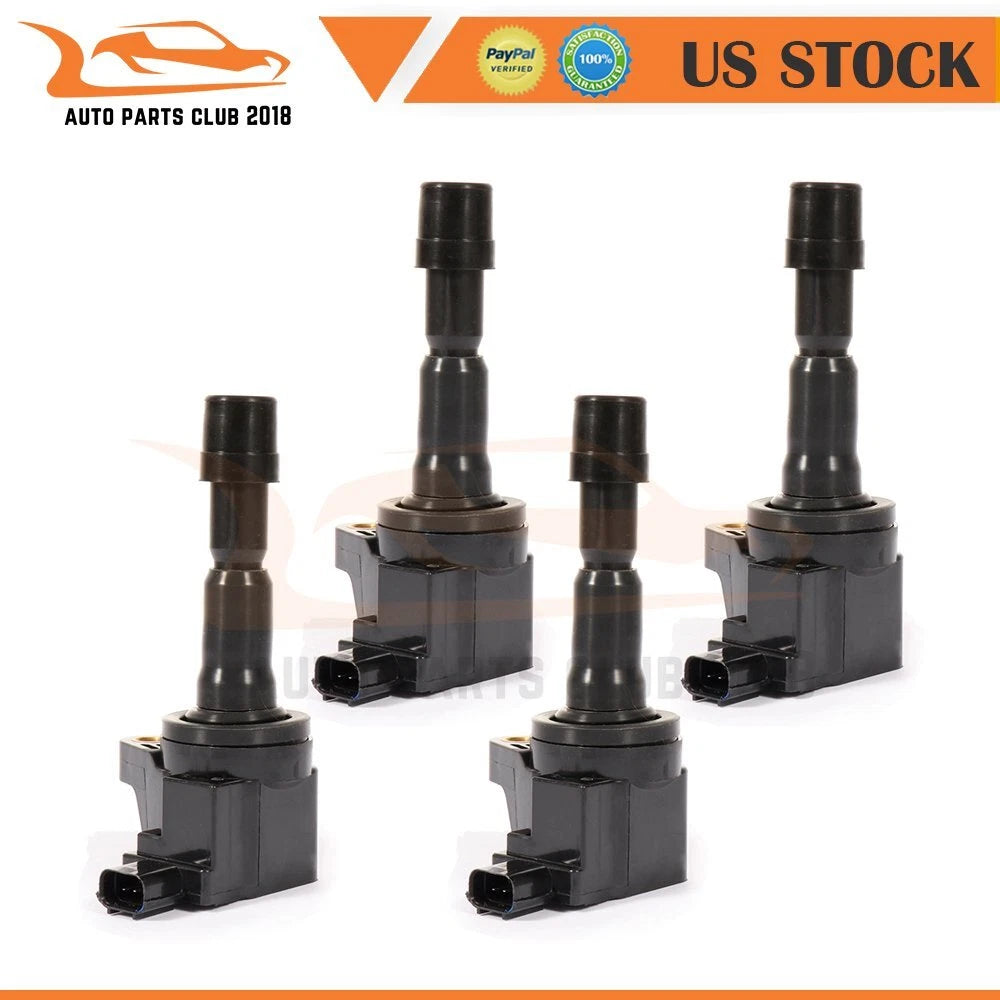 Set of 4 Ignition Coils for Honda CR-Z (2011–2016)