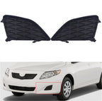 Set of 2 Fog Light Lamp Covers for Toyota Corolla (2009–2010)