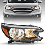 Halogen Headlight for Honda CR-V (2012–2014) Right Passenger Side