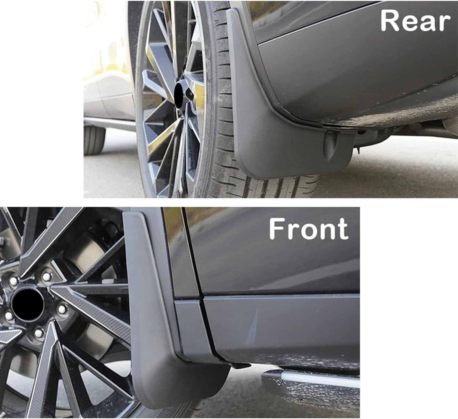 Set of 4 Mud Flaps Splash Guards for Mitsubishi Outlander (2022-2025)