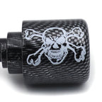 Skull Carbon Bar End for Honda CBR600RR CBR1000RR VFR800 RC51 CBR900RR (2003–2023)