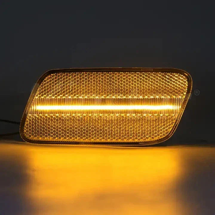 Clear Lens LED Bumper Marker Light for Mercedes Benz W210 E-Class (1996–2002)