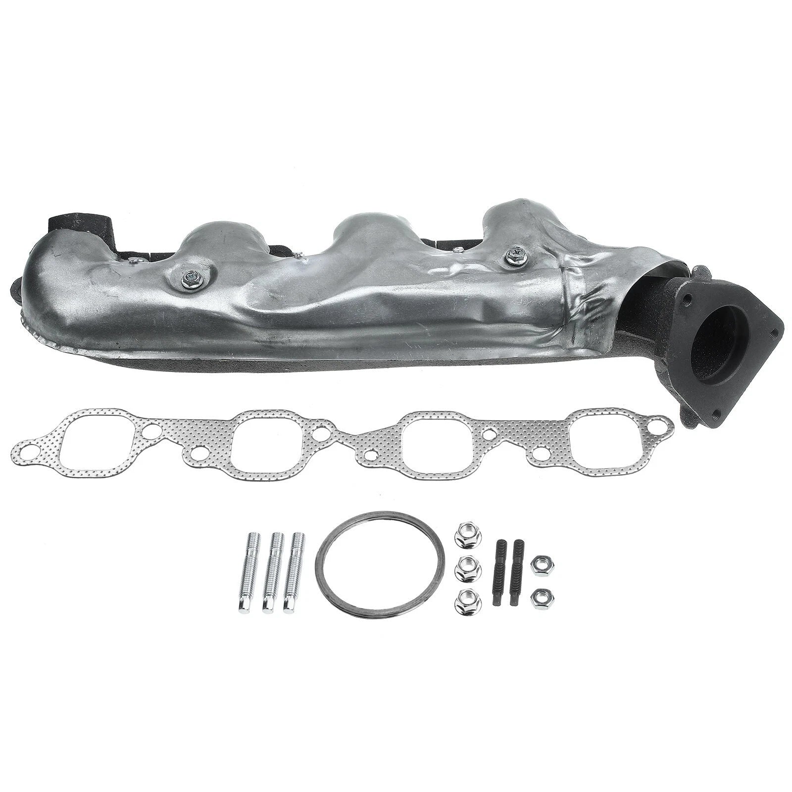 2X Exhaust Manifold with Gasket for Chevrolet Silverado 3500