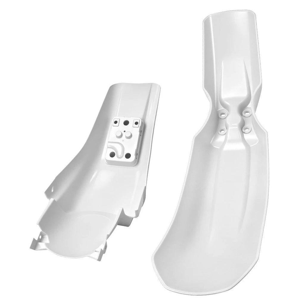 Front Rear Fender Set for Honda XR250R XR400R (1996–2004) White Plastic