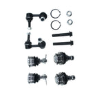 Set of 6 Front Sway Bar Link Ball Joints for Nissan Frontier Pathfinder (2005–2018)