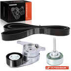 3X Serpentine Belt Drive Component Kit for Chevy Equinox (2008–2009)