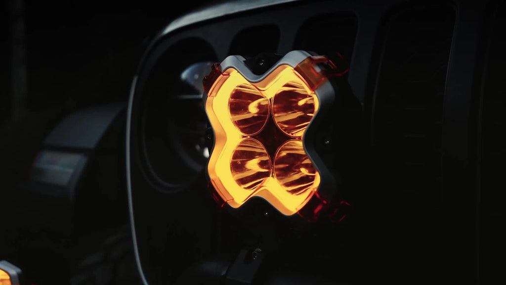2X NOVSIGHT HALO 6" LED Work Lights Pod Spot Beam for Jeep SUV