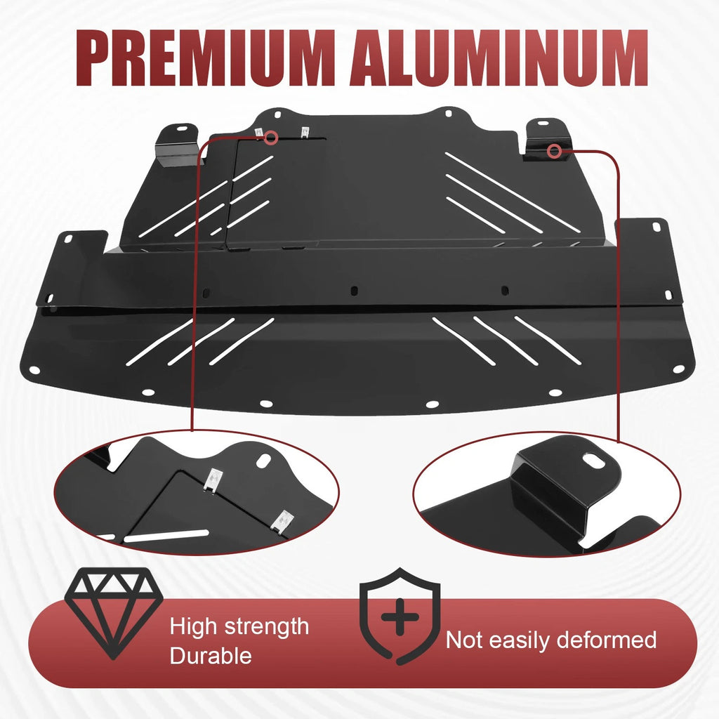 Aluminum Engine Splash Shield for Infiniti G37 G35X (2007–2016)