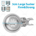 Adjustable Suction Shower Head Holder for Bathroom Wall Mount (1/2 pcs)