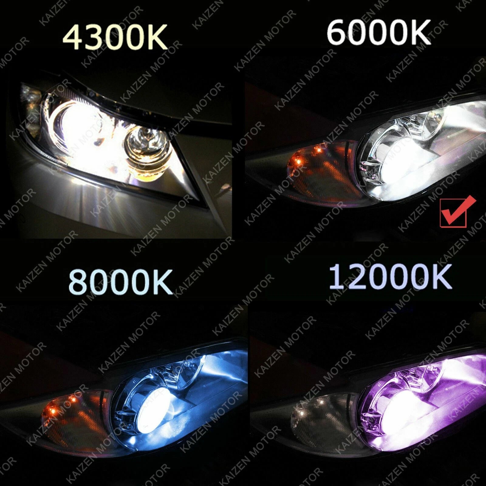 HID Xenon Bulb for BMW E90 E92 E93 (6000K) (2005-2013)