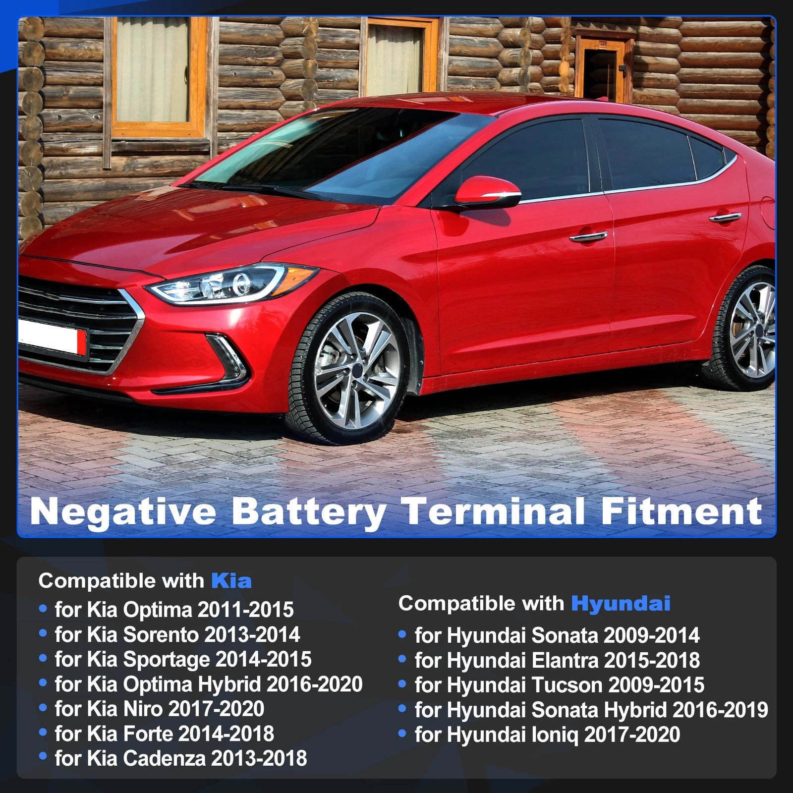 180A Battery Fuse with Positive Terminal for Hyundai Sonata Elantra Tucson (2011–2023)