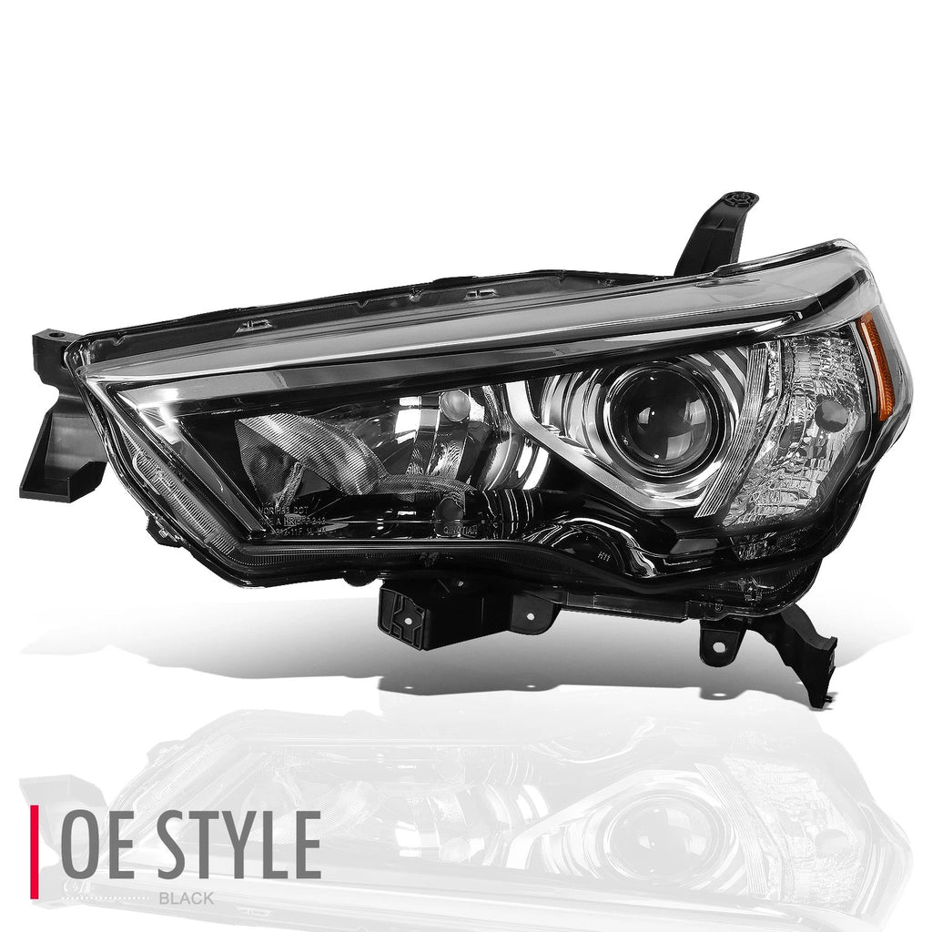 Left Side Chrome Housing Projector Headlight for Toyota 4Runner (2014–2020)
