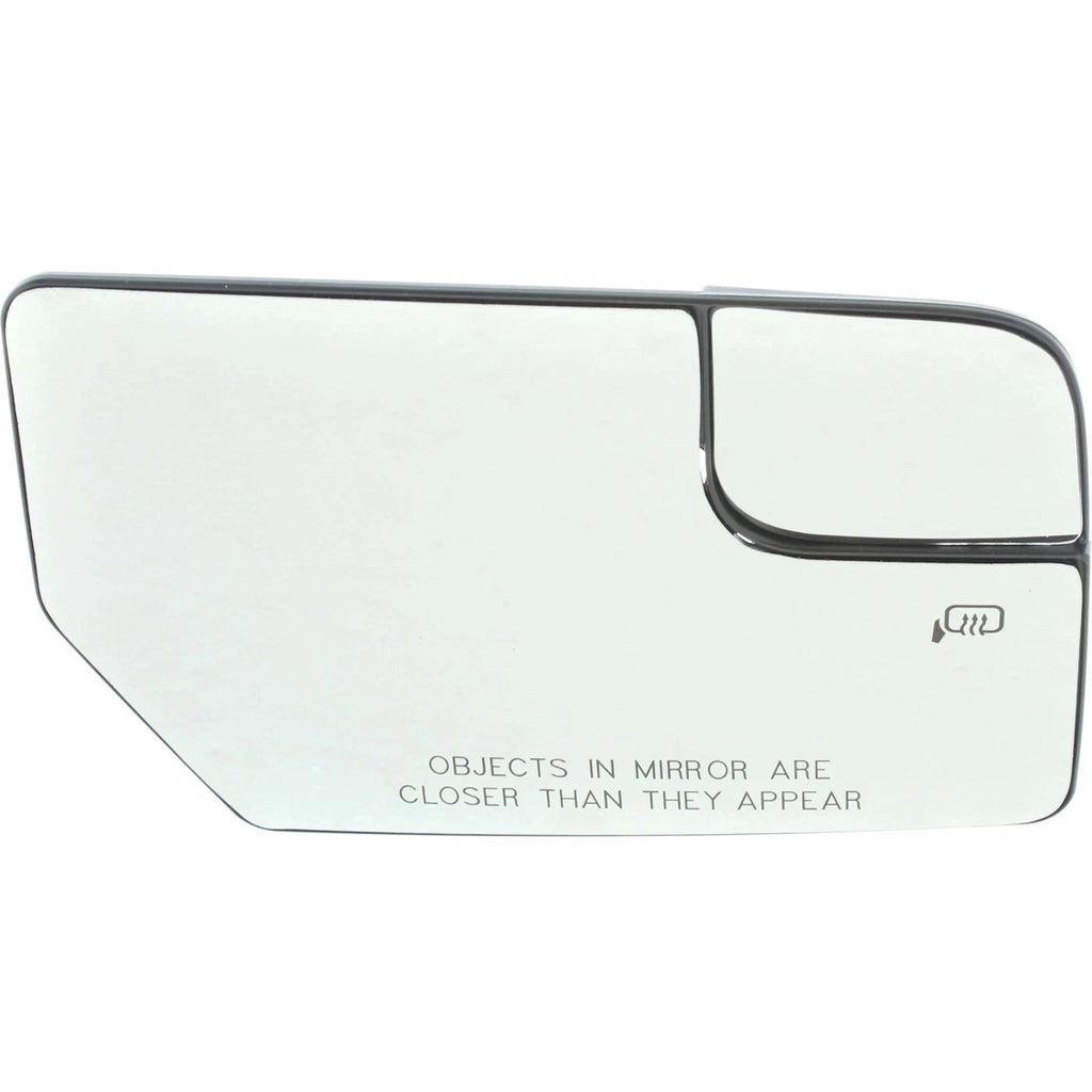 Mirror Glass for Lincoln Navigator (2012–2014) with Backing Plate, Passenger Side