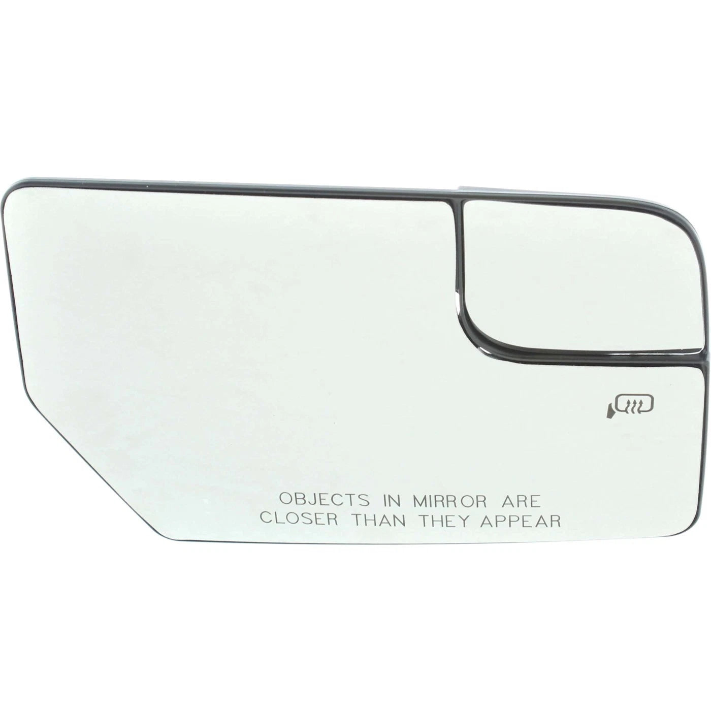 Mirror Glass for Lincoln Navigator (2012–2014) with Backing Plate, Passenger Side