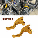Finger Hand Brake Clutch Levers for Harley Touring Road Glide (2008-2023)