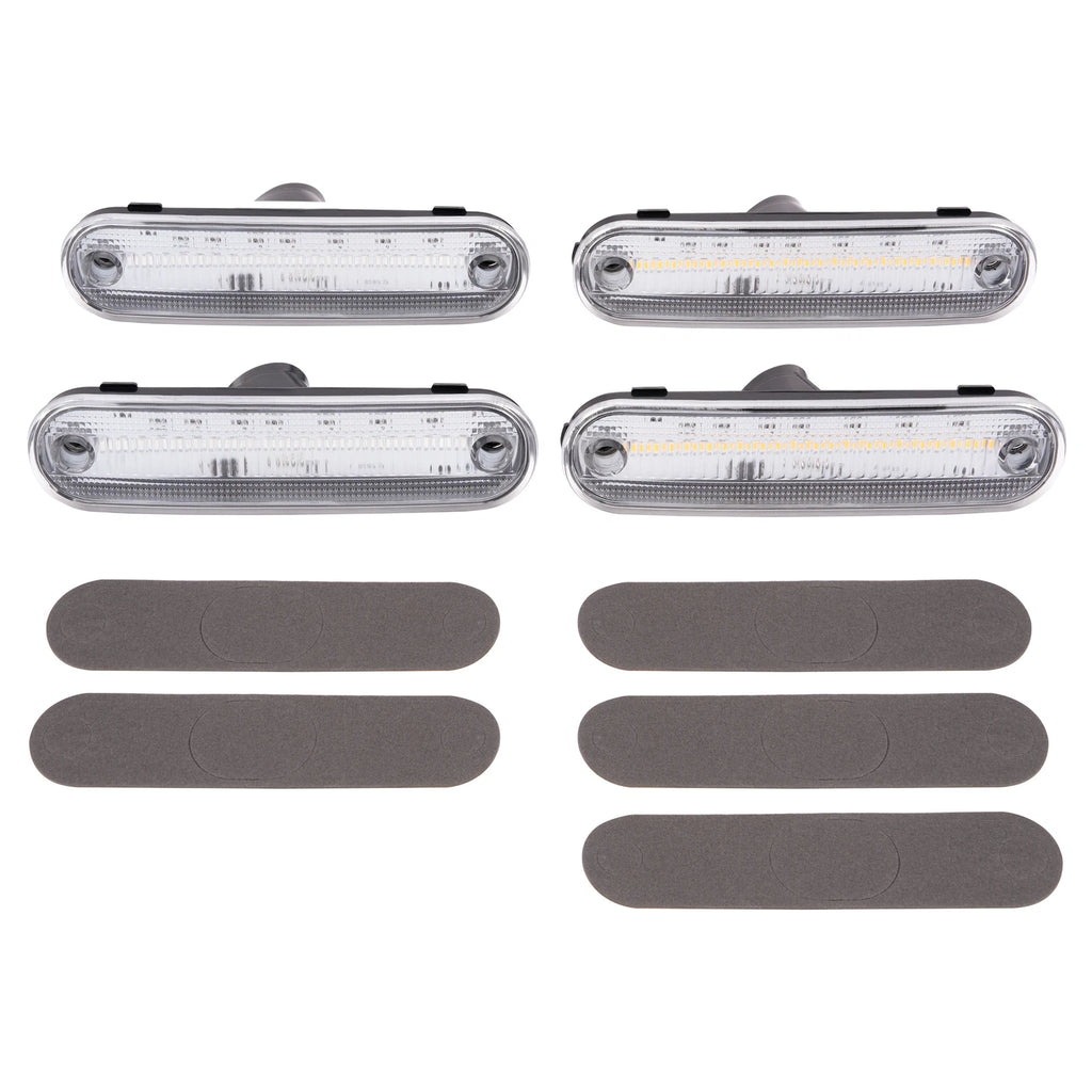 Clear Front Rear Side Marker Light Lamp for Mazda Miata MX-5 (1990–2005)
