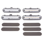 Clear Front Rear Side Marker Light Lamp for Mazda Miata MX-5 (1990–2005)