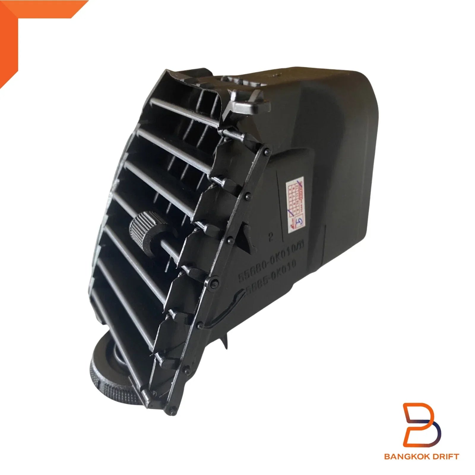 Black Left Center Air Vent Grille for Toyota Hilux Ute Vigo (2005-2014)
