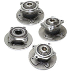 Wheel Hubs for Mini Cooper (2002–2006) Front Rear 4 Lug with Bearing