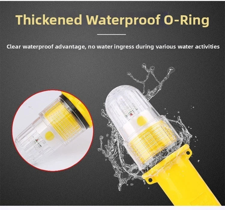 3V LED Flashing Waterproof Fishing Light IP65 Rated for Boats