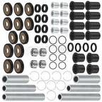 Set of 2 Rear A Arm Bushings Shaft Kit for Honda Rincon 650 680 (2003–2023)
