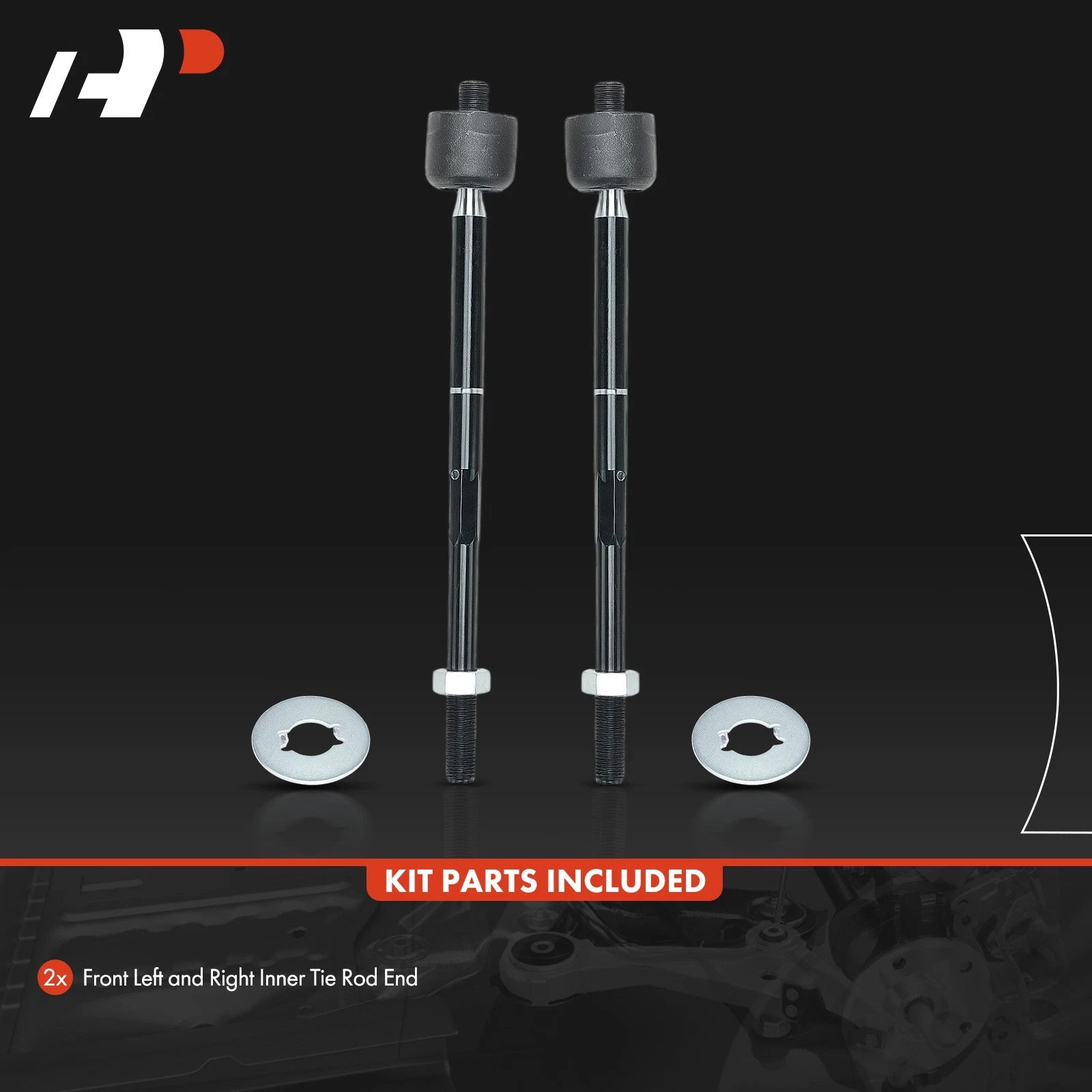 2X Front Inner Tie Rod End for Chevrolet Bolt EV (2017â2023) Bolt EUV