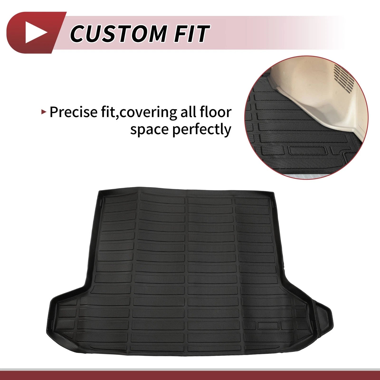 Trunk Mat for Hyundai Tucson (2022–2025) TPE Cargo Liner Replacement