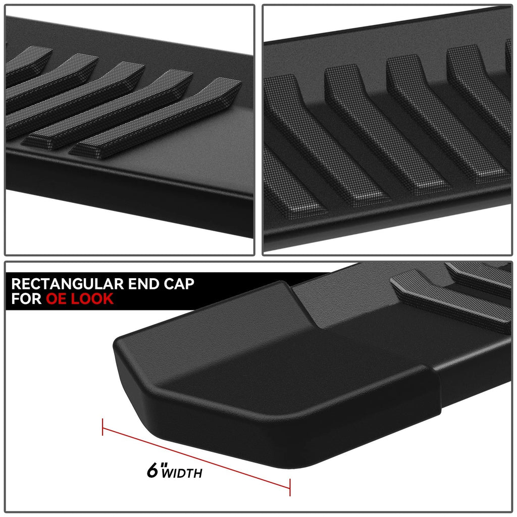 Set of 2 Nerf Bar Running Boards for Ford F150 Crew Cab (2004–2014)
