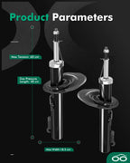 Front Shocks Struts for Ford Focus (2006–2011)