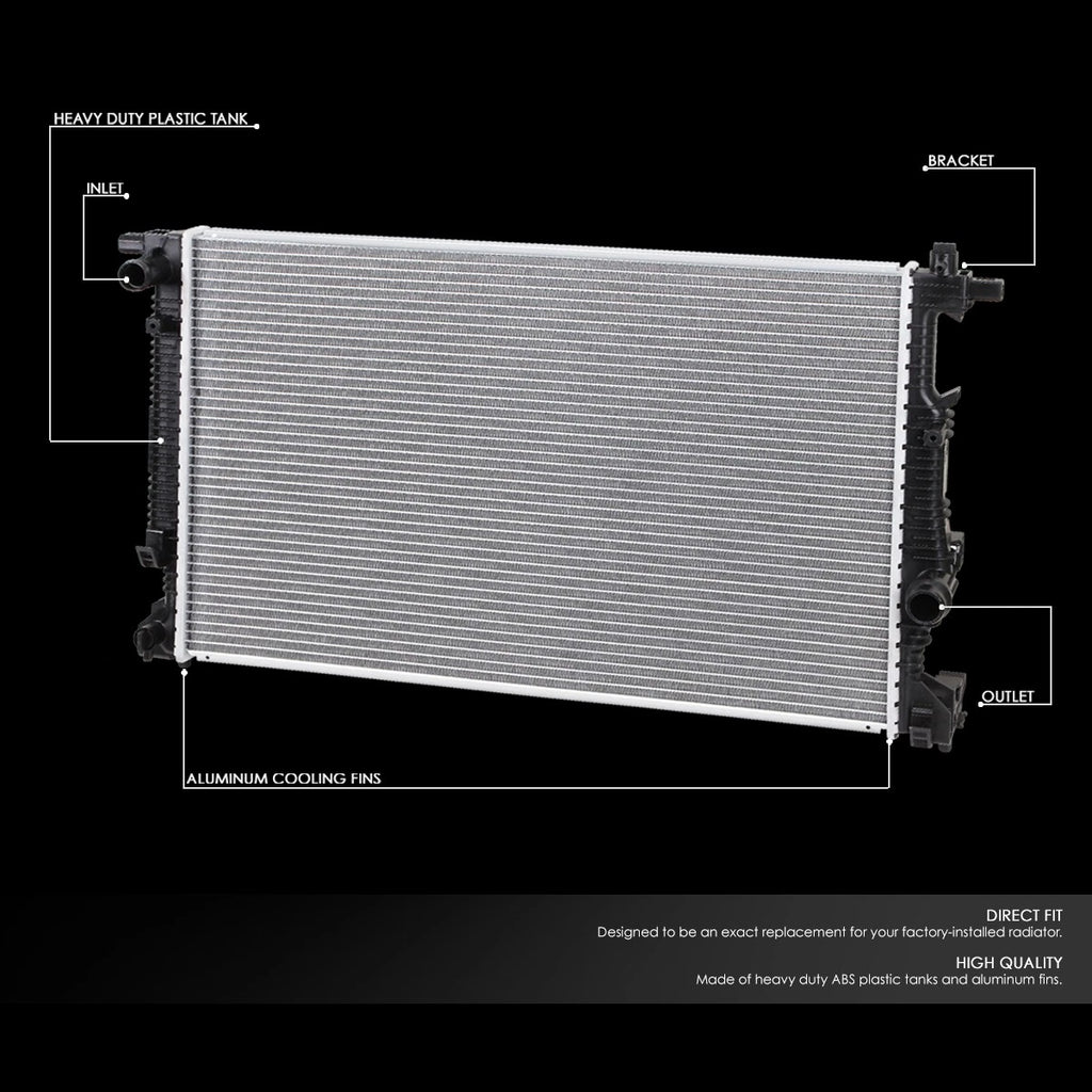 Aluminum Radiator for Dodge Dart 1.4L 2.0L 2.4L (2013–2016) DPI 13323