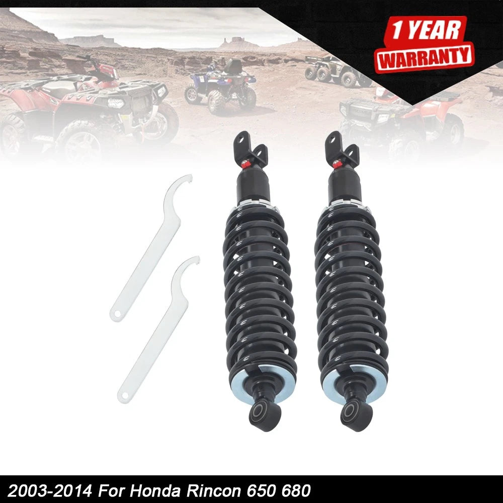 Front Gas Shocks for Honda Rincon 650 680 (2003-2014)