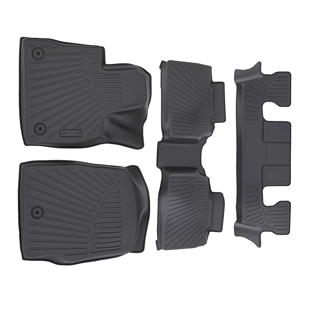 TPE Floor Mats for Ford Explorer (2020–2025) Waterproof Floor Liners