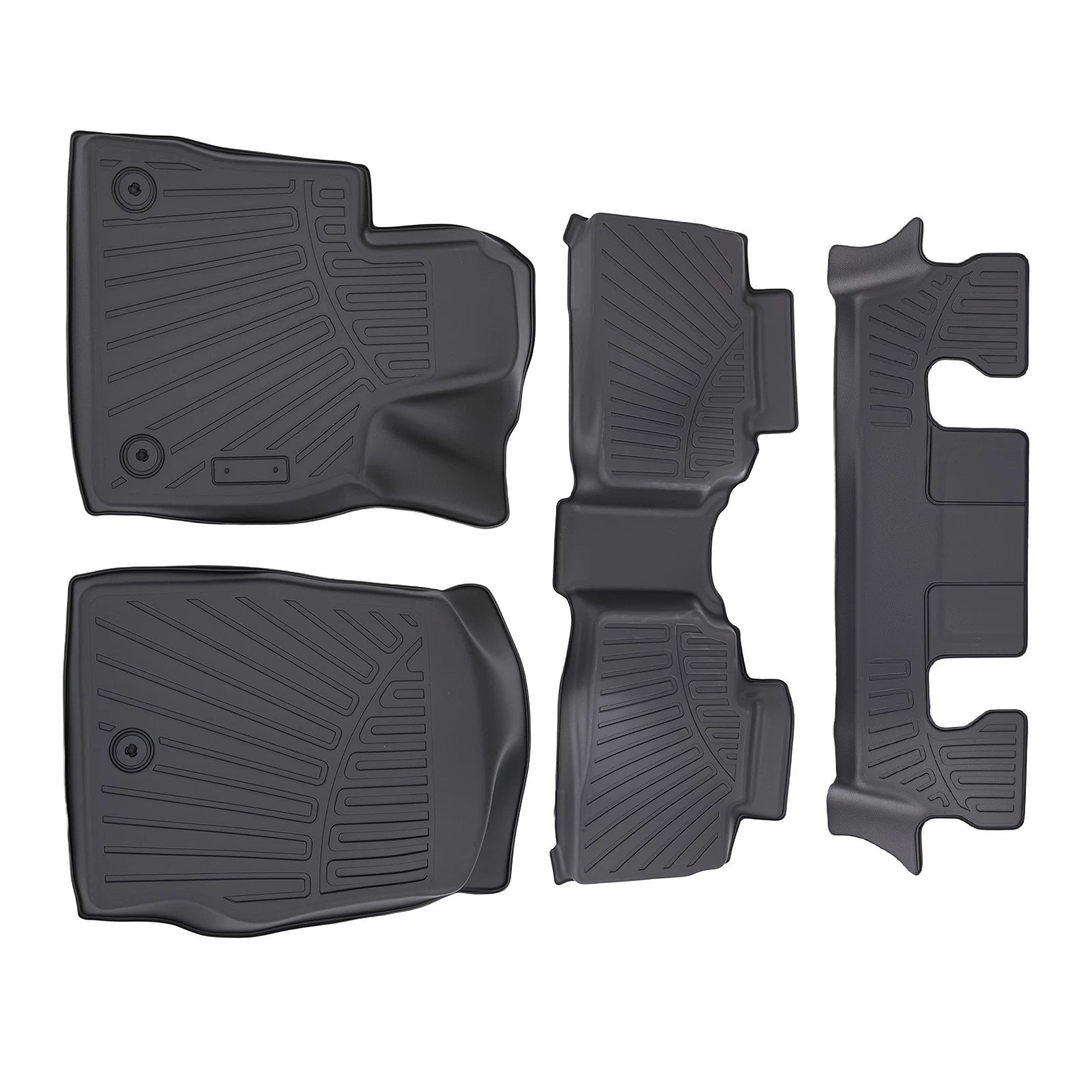 TPE Floor Mats for Ford Explorer (2020–2025) Waterproof Floor Liners