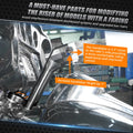 2.5" Handlebar Pull Back Plate for Harley Tri Glide Ultra FLHTCUTG (2016–2023)