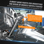 2.5" Handlebar Pull Back Plate for Harley Tri Glide Ultra FLHTCUTG (2016–2023)