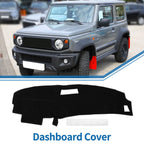 Dashboard Cover Mat for Ford Ranger (1989–1994) Sun Protector Black