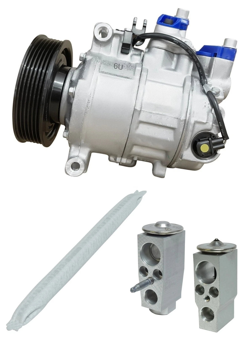 AC Compressor Kit for Audi Q7 2.0L (2019–2019) with Rear