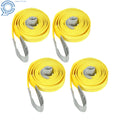 Set of 4 Lift Sling Straps 10' x 2" 14000 lb Capacity