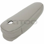 Set of 2 Gray Door Panels Seat Armrest Cover Leather for Toyota Sienna (2011–2017)